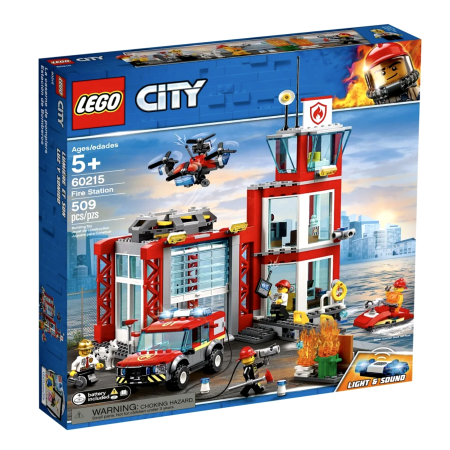 LEGO City 60215 Remiza strażacka